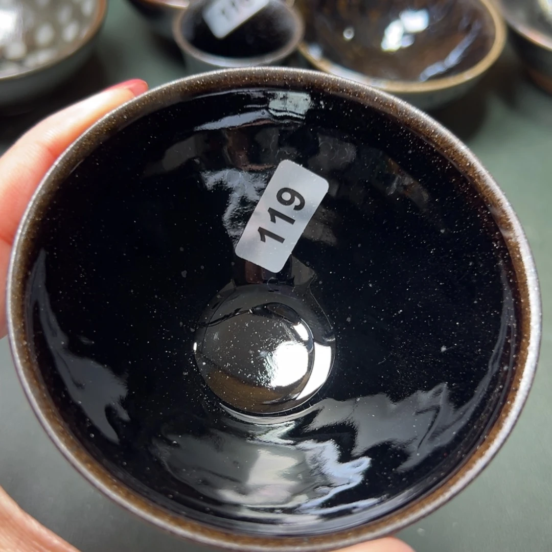 茶盏全手工原矿原釉建盏