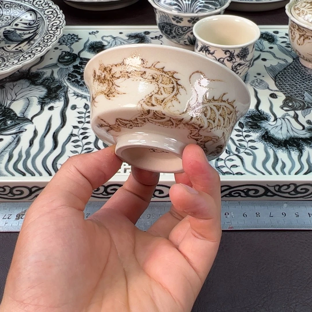 陶景德镇陶瓷手工手绘陶瓷