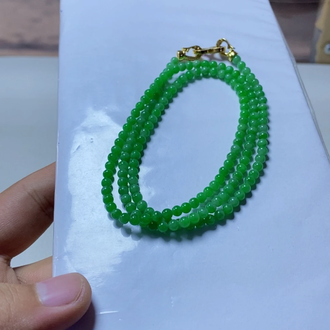 定制翡翠未镶嵌缅甸翡翠a货卡3.8