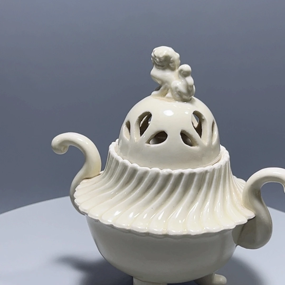 瓷器艺术品定窑香炉