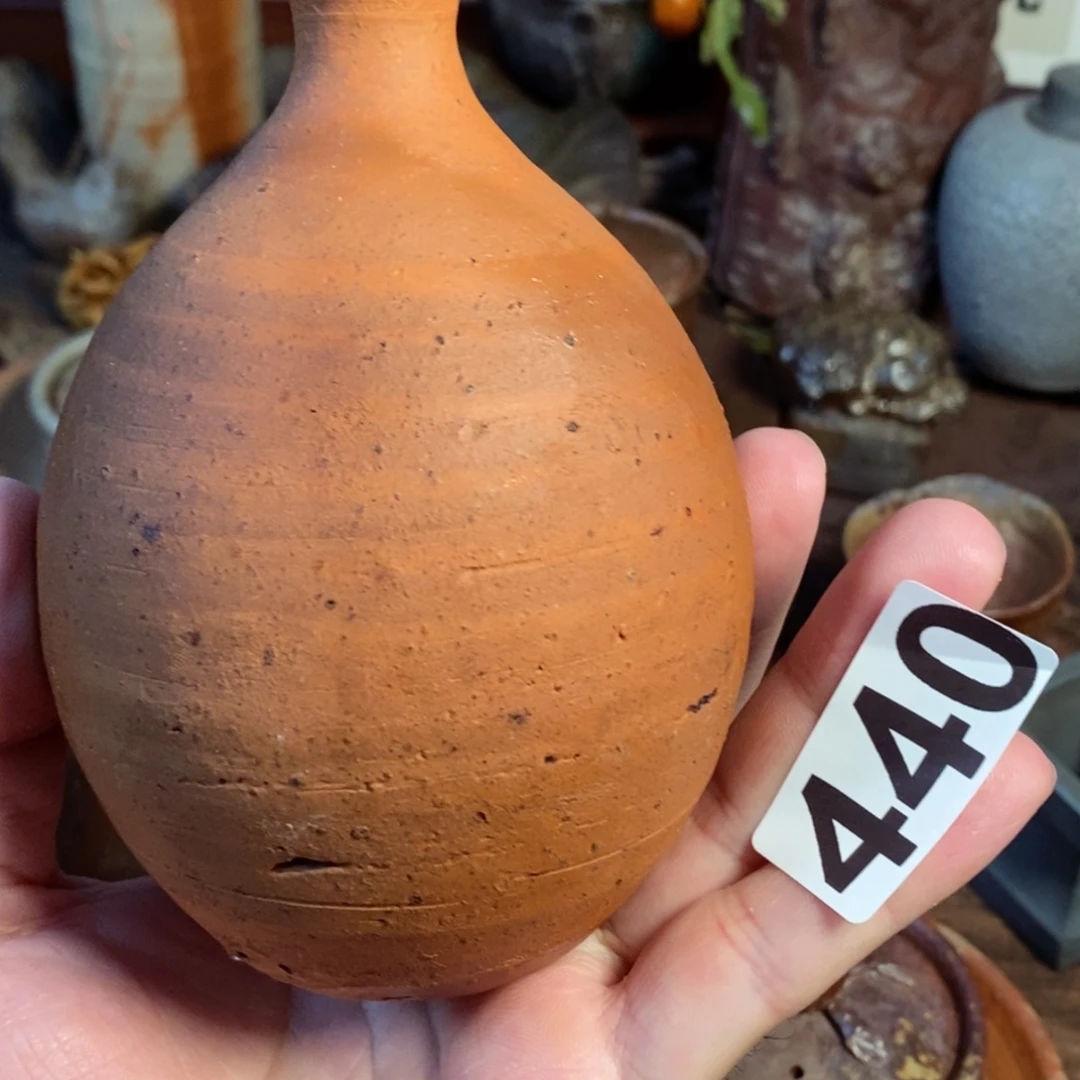 备前烧柴烧茶具红土
