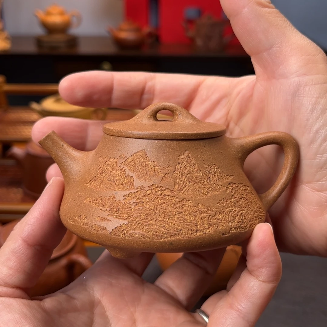 紫砂茶壶宜兴紫砂壶半手工制作