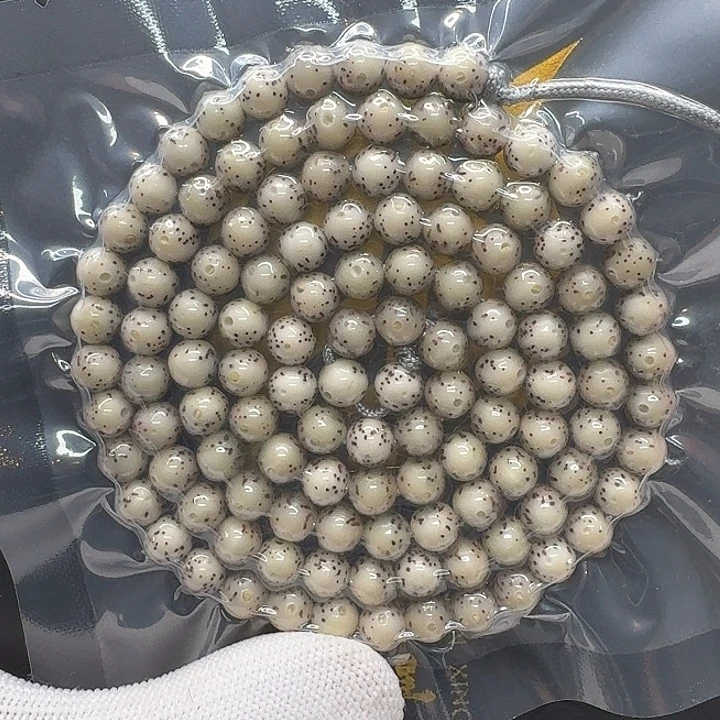 星月菩提吊坠12梵天糯冰大眼睛针尖星7圆108一物一图