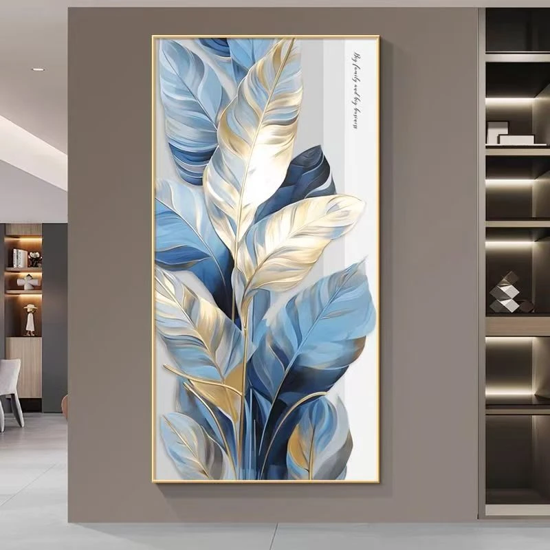 家大业大入户玄关装饰画新款走廊过道现代简约轻奢高级感客厅挂画