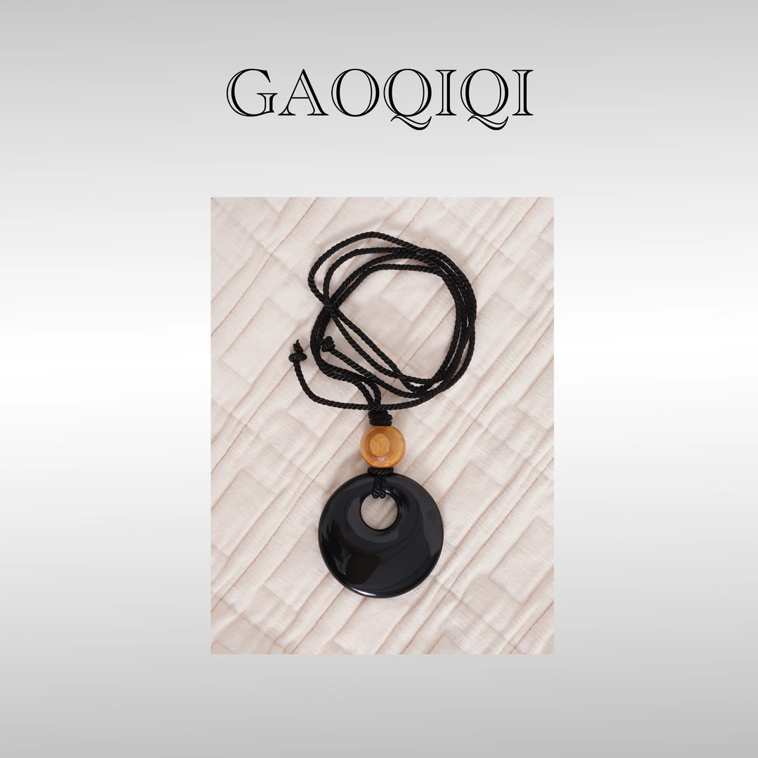 非金属皮质项链 Bird高七七 时尚复古风高级吊坠搭配单品XL2100G