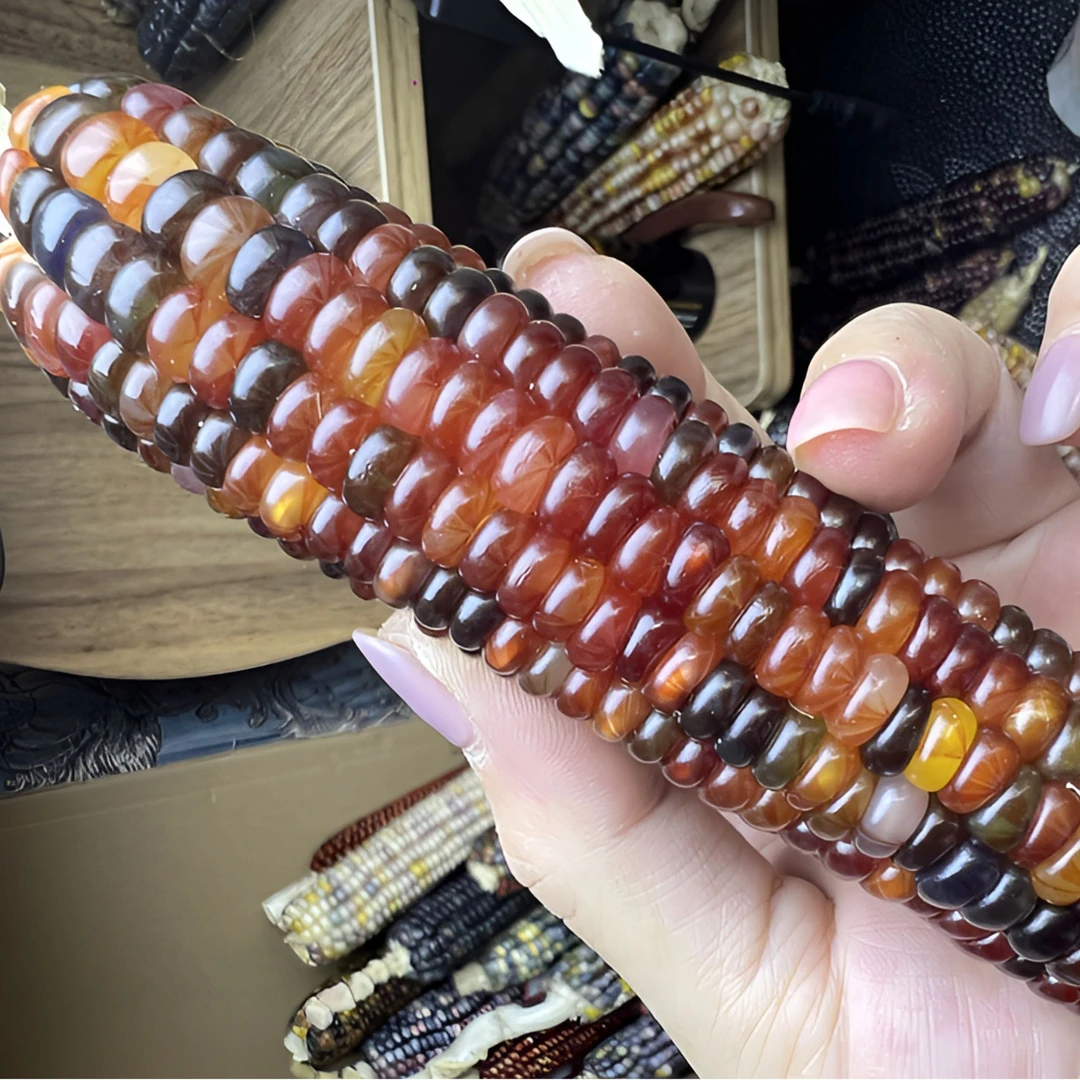 缤纷妃小玉米盘玩摆件