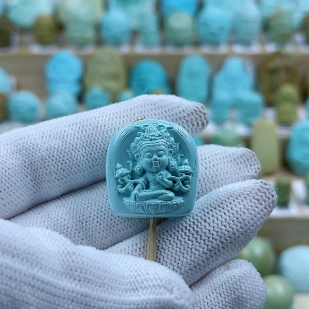 绿松石未镶嵌珠宝奇石