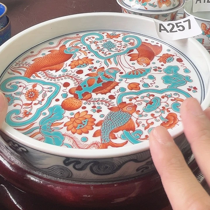 景德镇陶瓷手绘A257