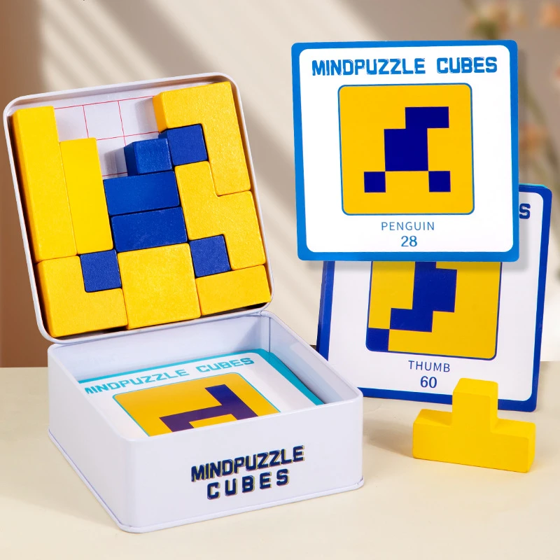 新品3D立体益智拼图积木儿童亲子互动早教益智力桌面对战玩具