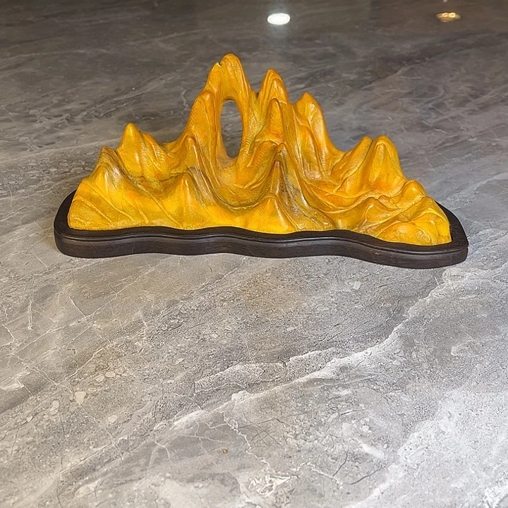 志***韬奇石茶宠鱼缸文房摆件