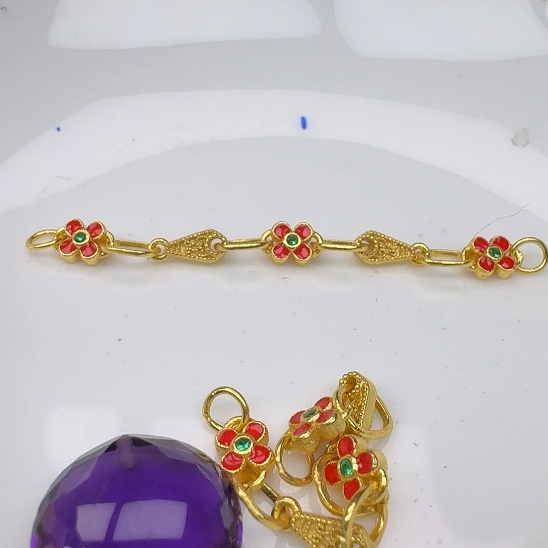 颈饰紫晶银S925镶嵌紫水晶925镶嵌122