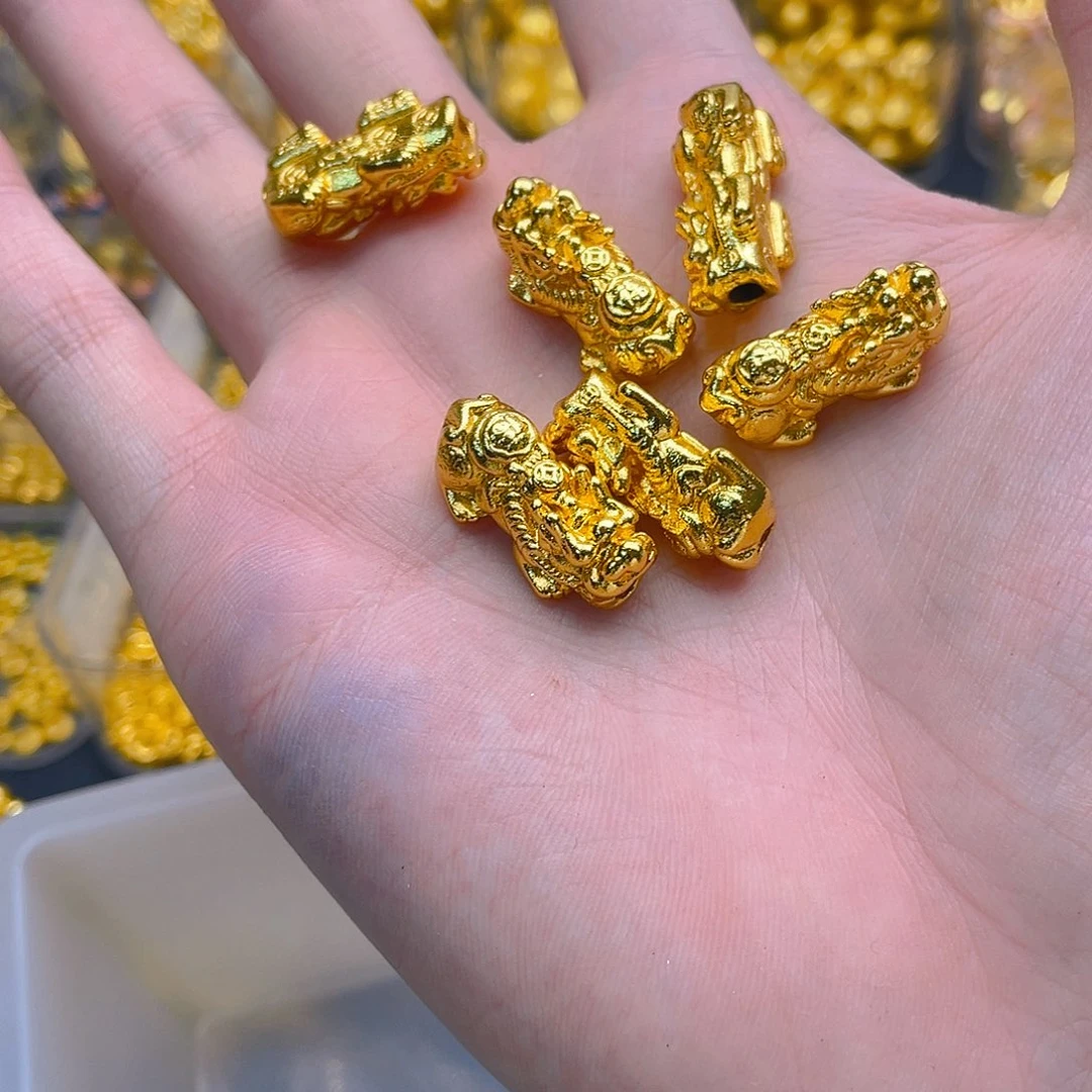 锆石铜合金大貔貅1个