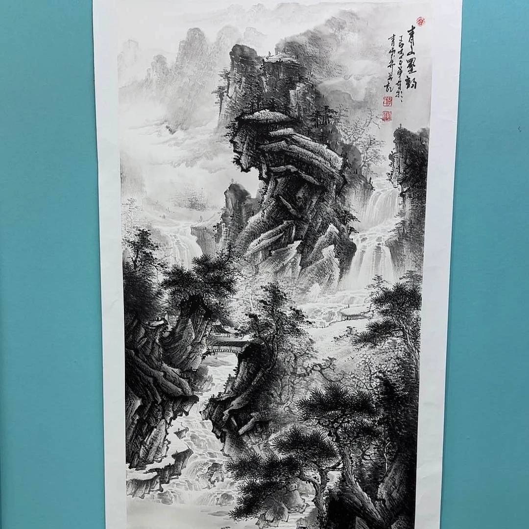国画李文军教授作品
