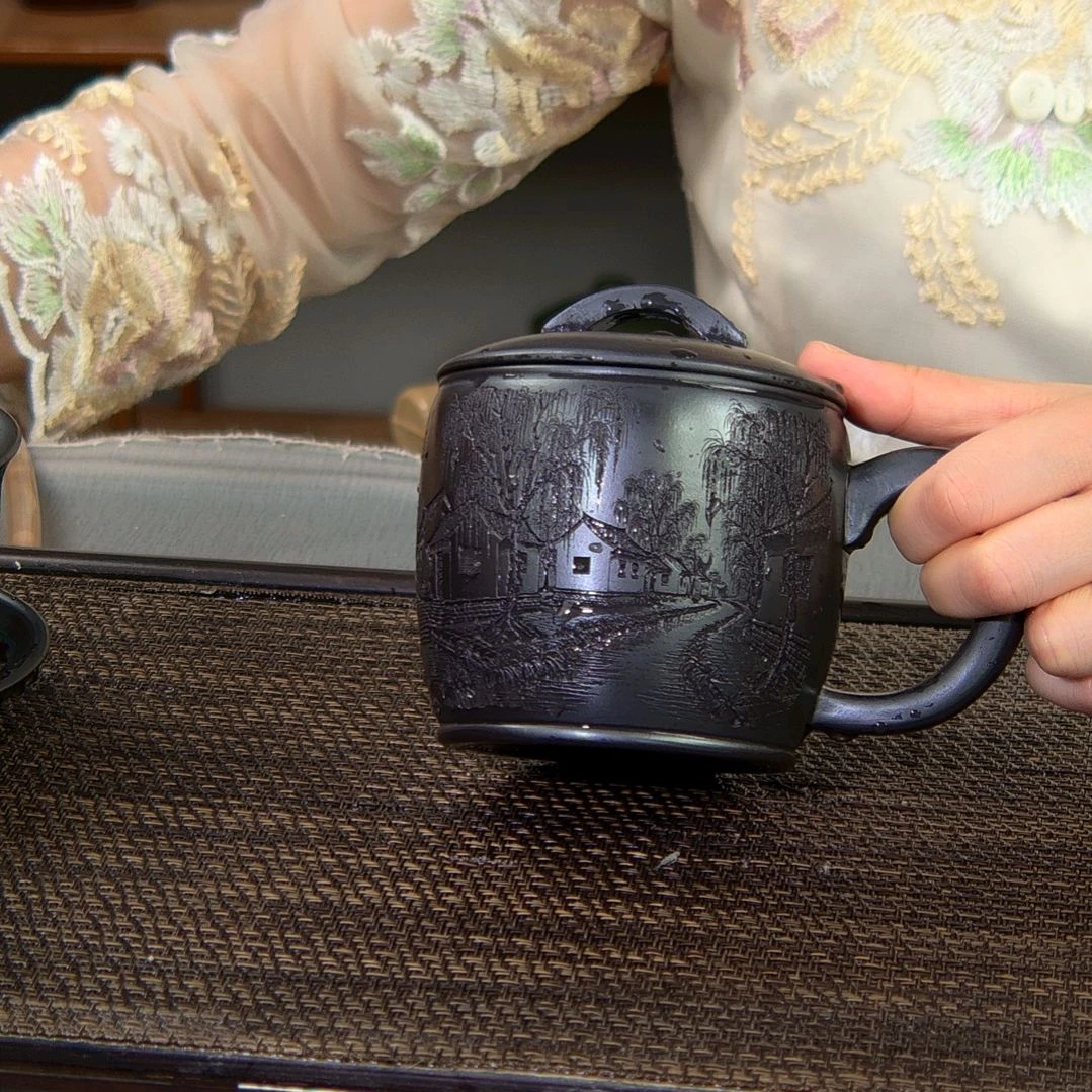 【闪购商品】茶杯紫砂高货放漏