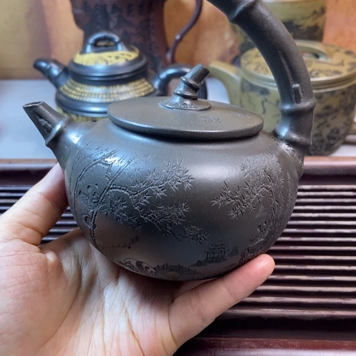 茶壶紫砂紫砂全手工