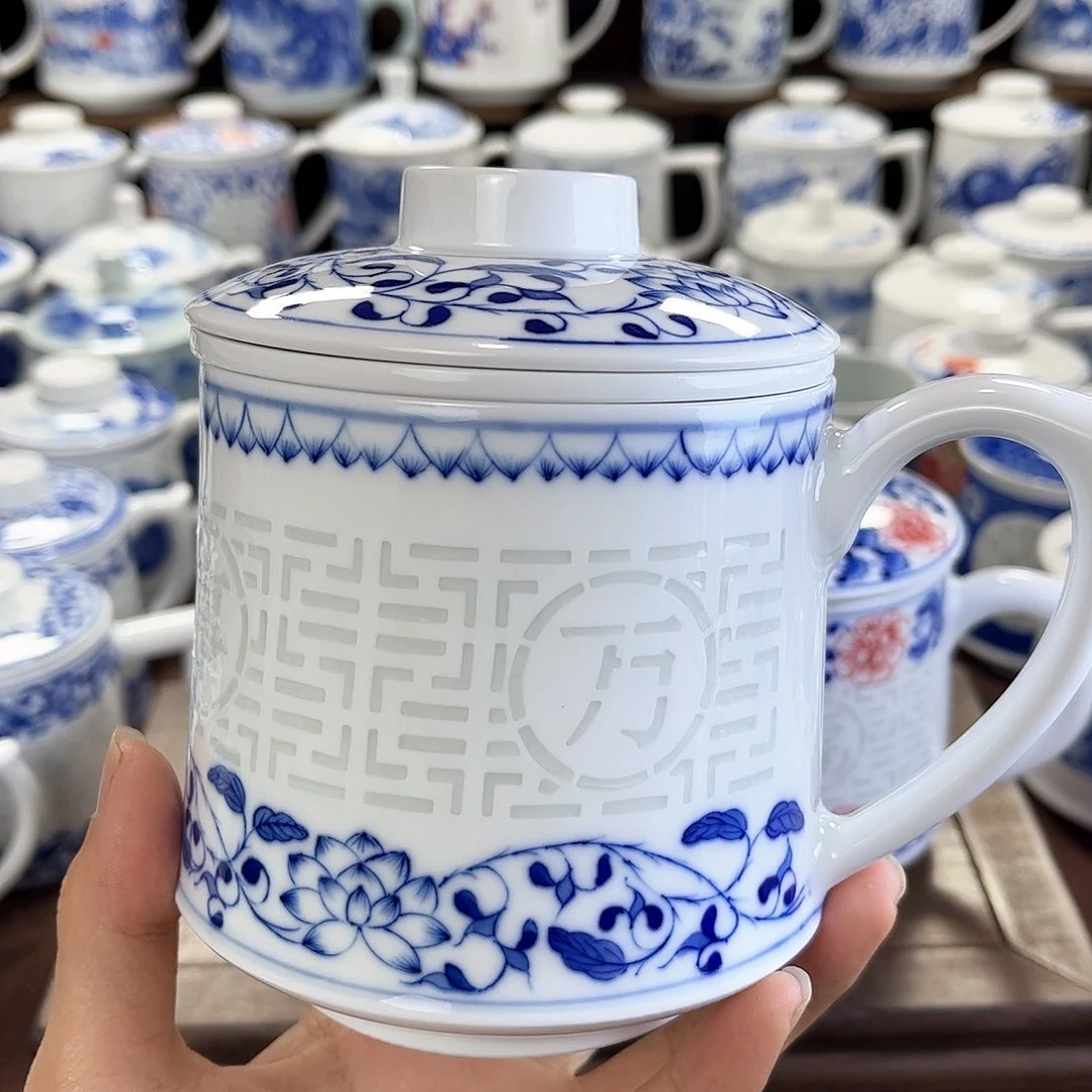 欢**好景德镇陶瓷手绘杯