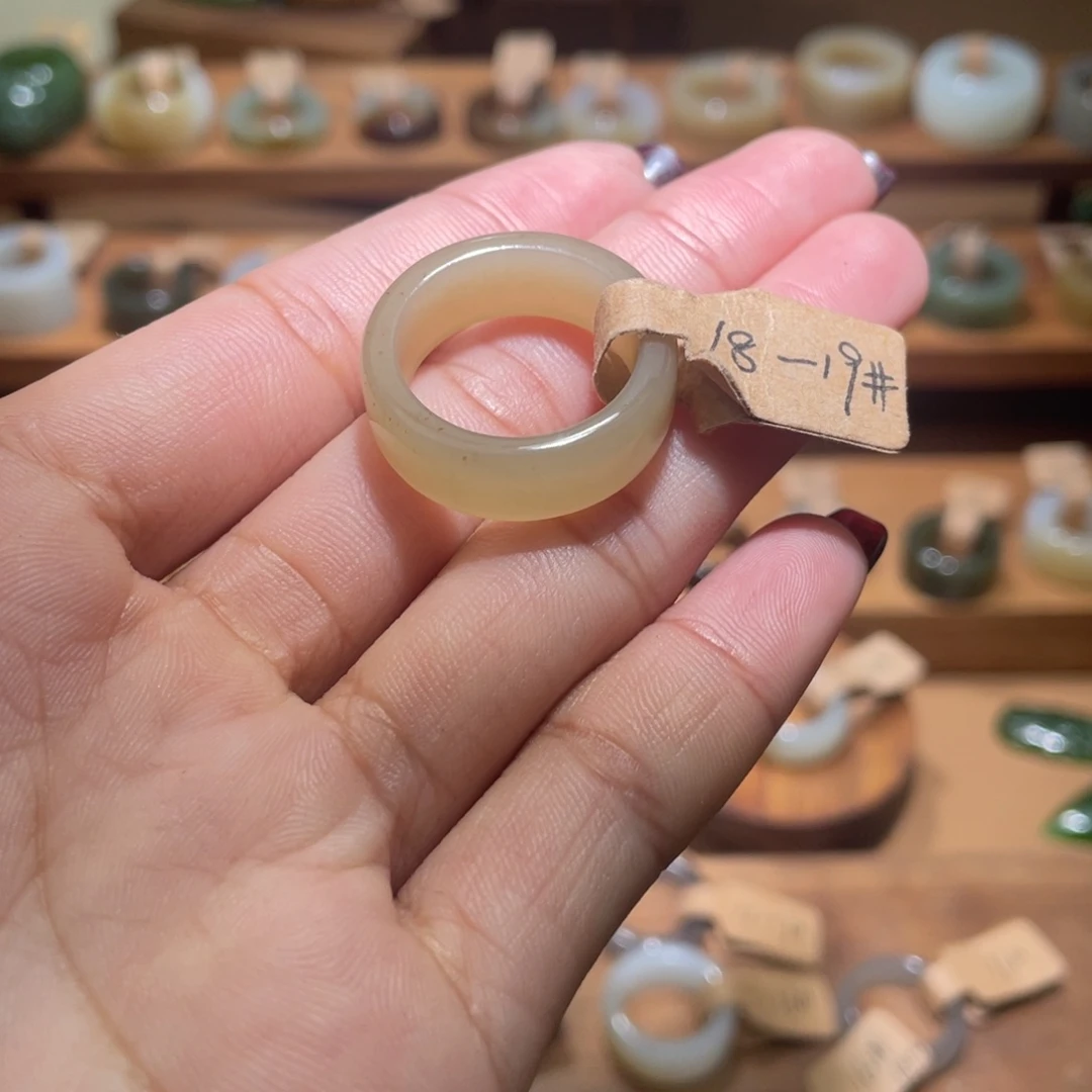 和田玉戒指未镶嵌用****518.8