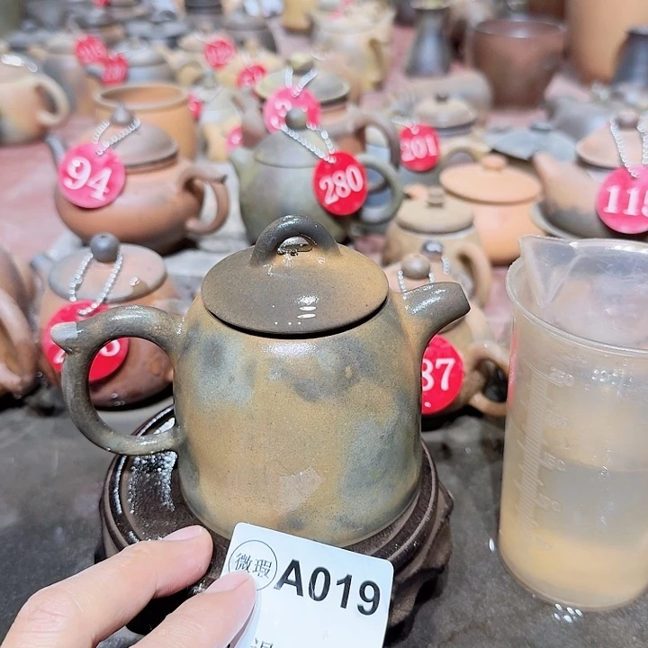 茶壶紫砂坭兴陶柴烧