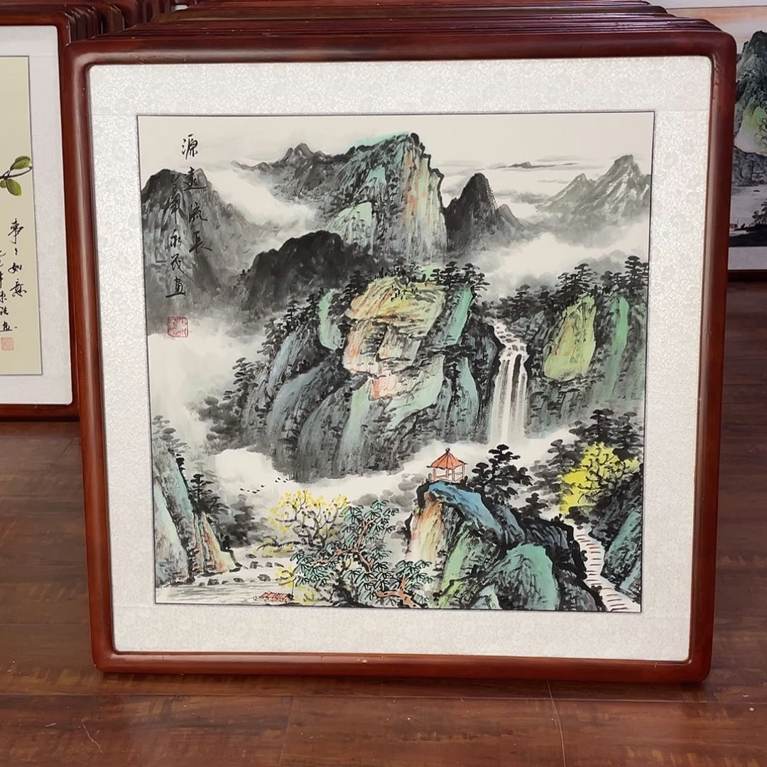 国画带框尺寸63*63厘米