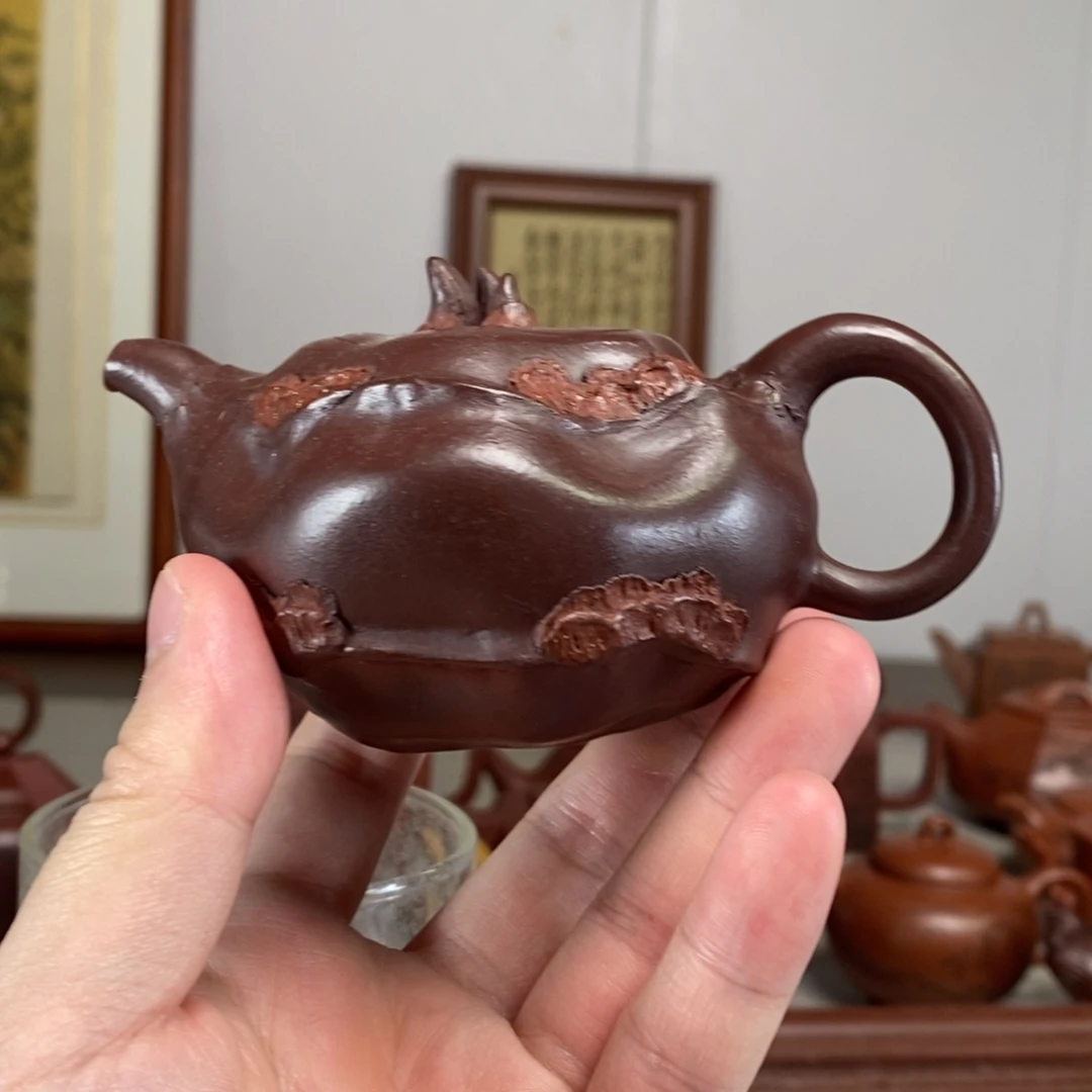 茶壶紫砂原矿泥料传统工艺制作