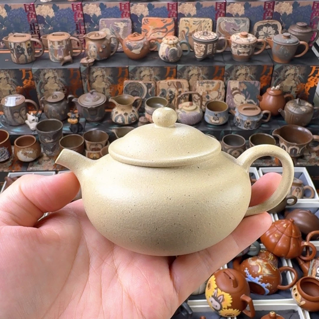 茶壶紫砂150ml原矿精工半手