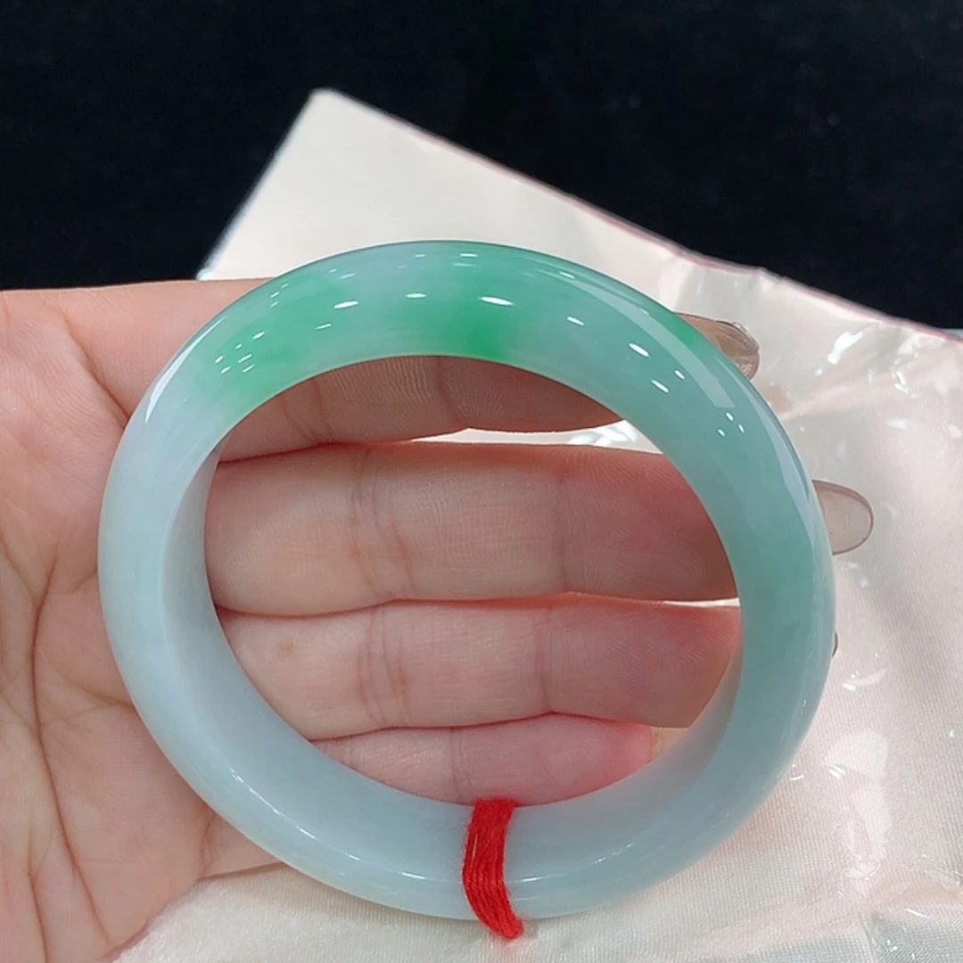 【闪购商品】翡翠手镯未镶嵌57.4，56/57
