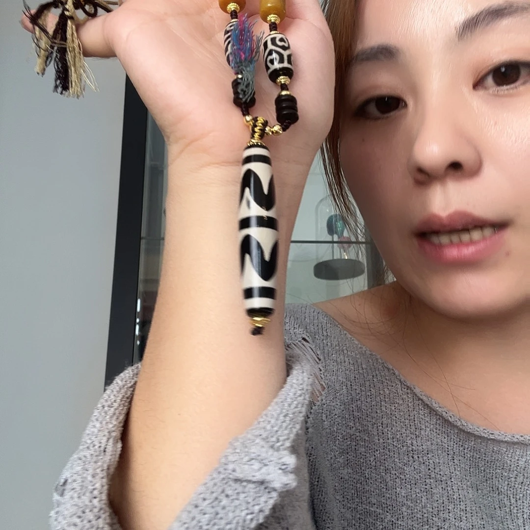 玛瑙/玉髓合金颈饰