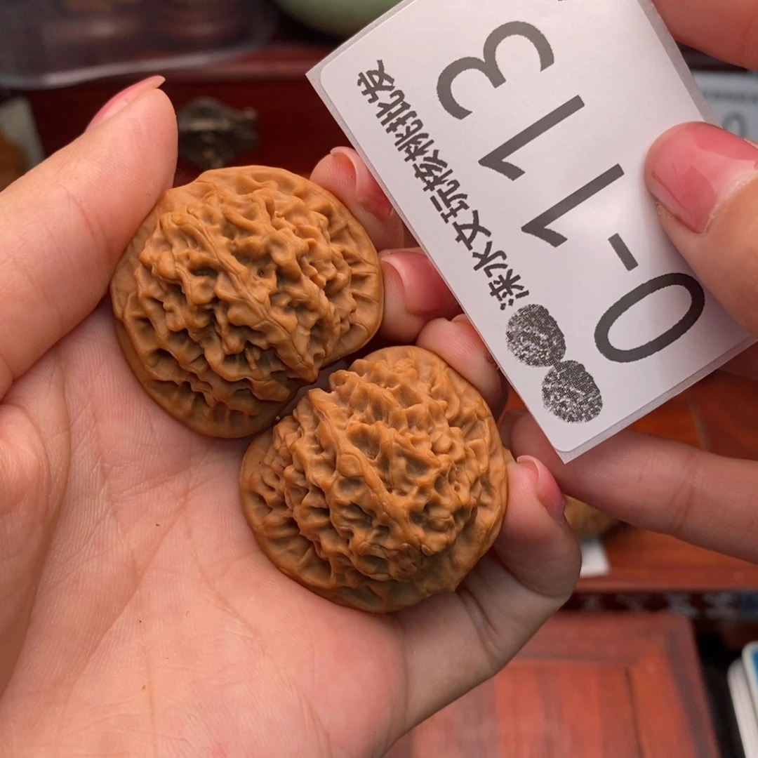 把件文玩核桃36秦闷