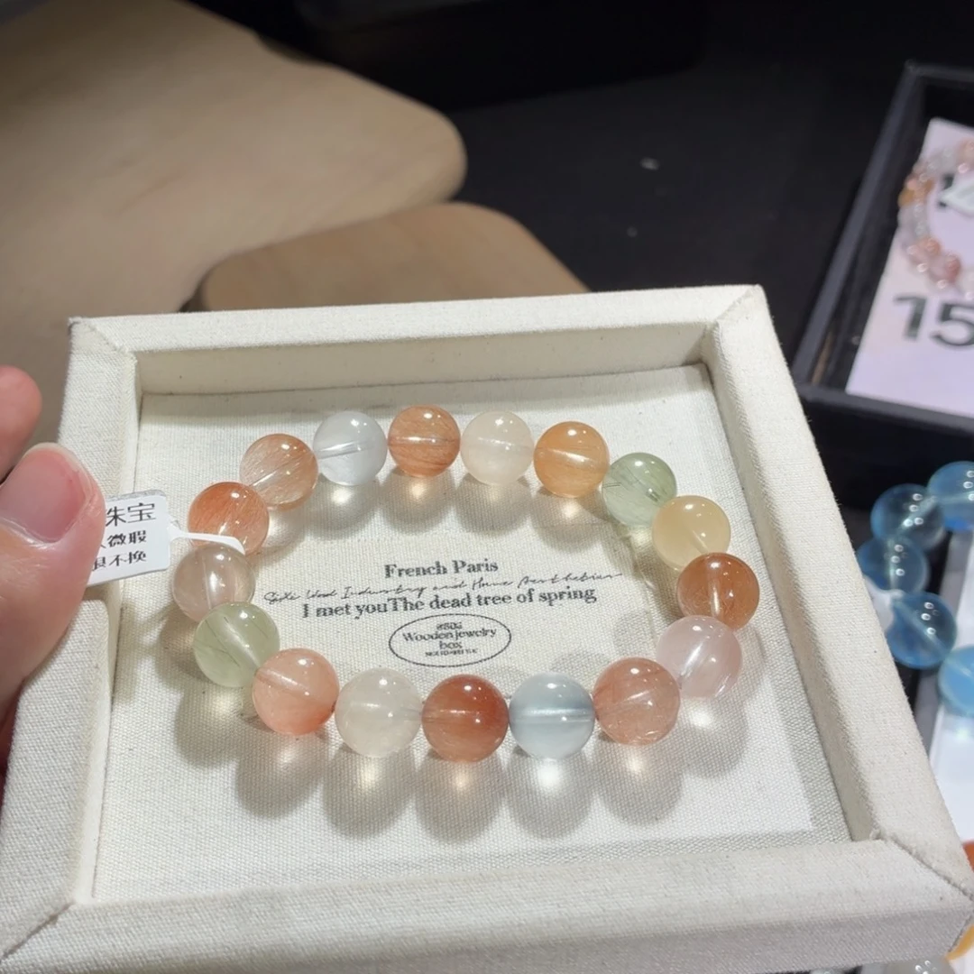 水晶手链未镶嵌150号多样性发货一-  11+