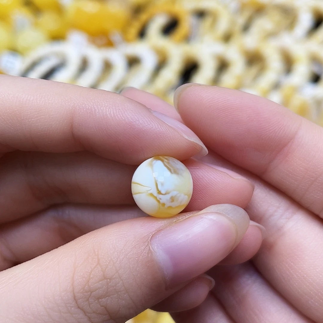 裸石蜜蜡未镶嵌圆珠11.3mm