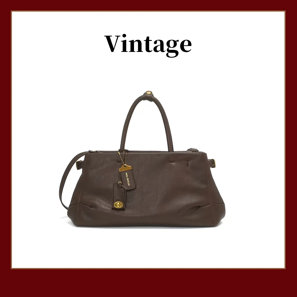 新款时尚复古手拎休闲百搭斜挎包-V2302