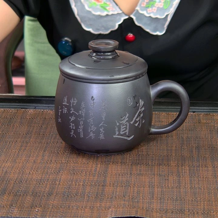 茶杯紫砂高货放漏