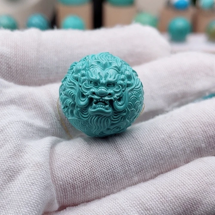 未镶嵌绿松石配饰22mm