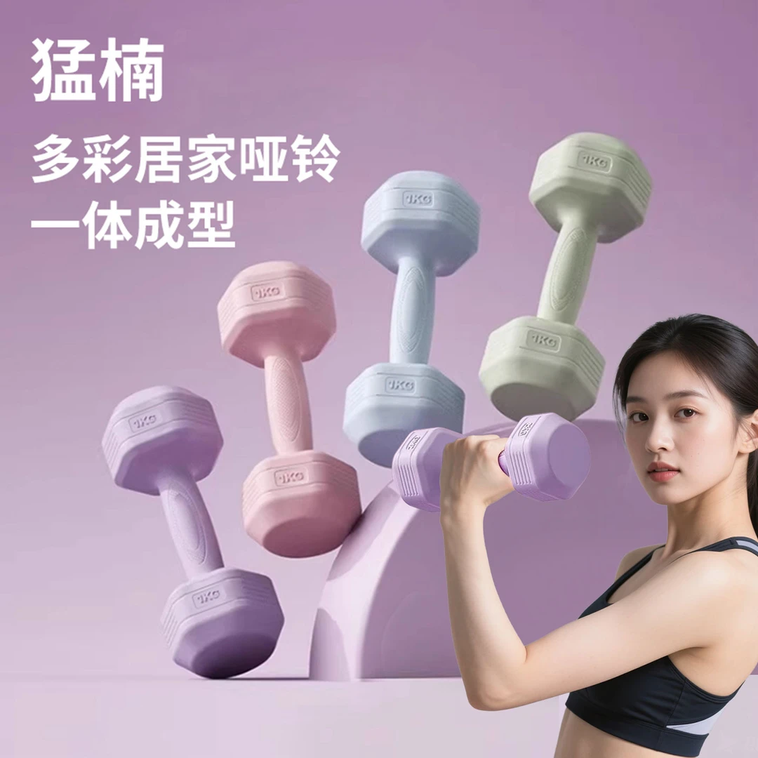 哑铃力量训练女生健身器材女士家用全身运动锻炼小哑铃青少年