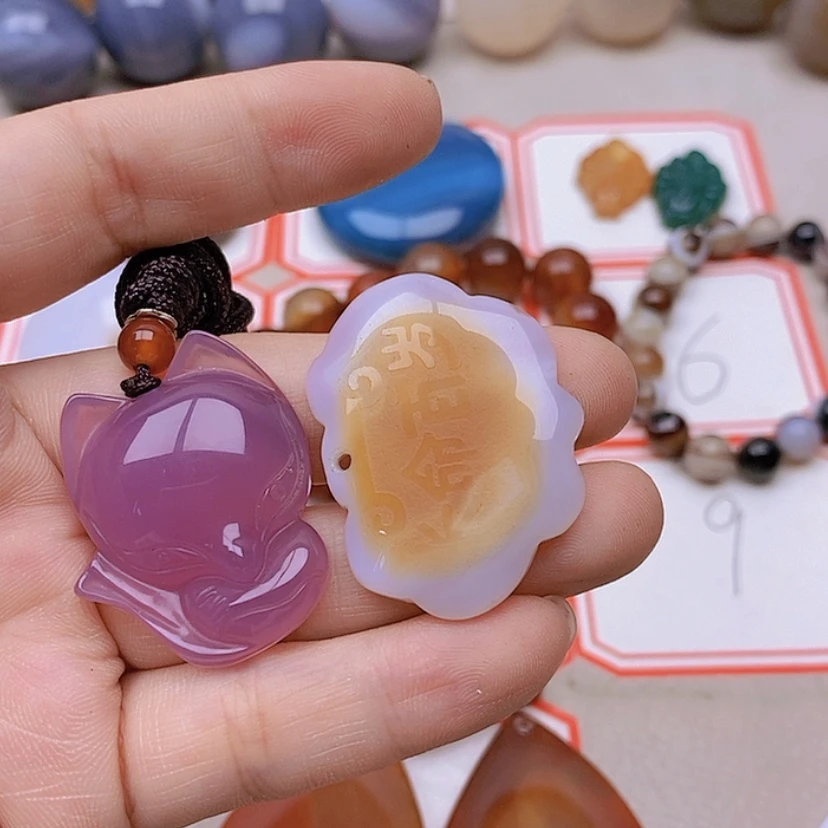 【闪购商品】玛瑙/玉髓未镶嵌珠宝半成品酒*者