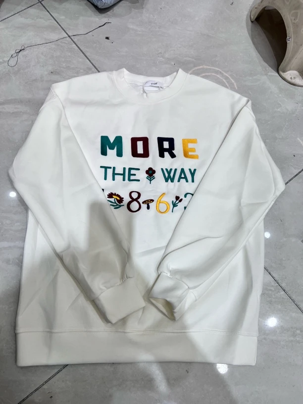 新款加厚刺绣显瘦休闲卫衣5656