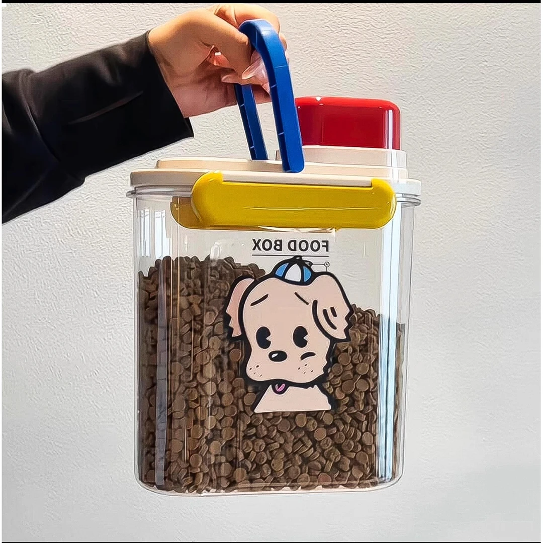 多巴胺猫粮储存桶厨房密封防潮防虫狗粮储粮桶五谷杂粮密封罐收纳