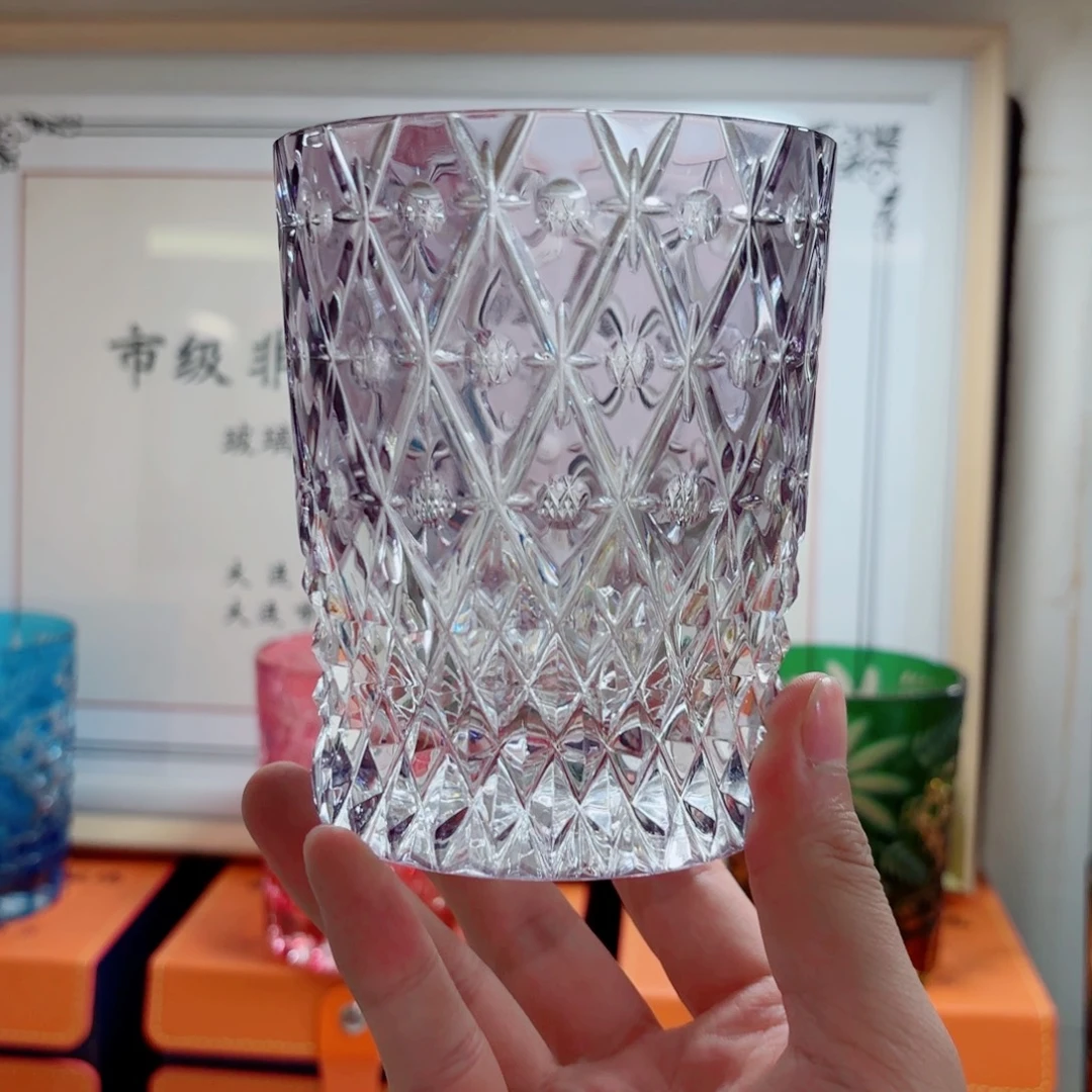 平底款水晶玻璃-威士忌水晶杯