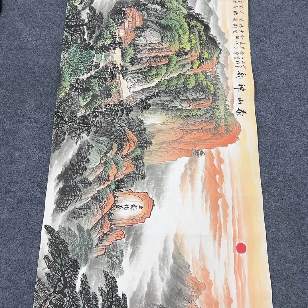 国画国画作品纯手绘作品