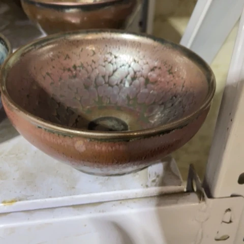 茶盏_**阶建阳建盏微瑕点茶