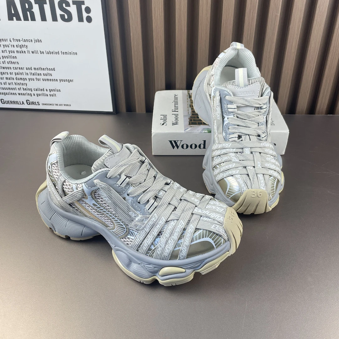 巴黎老爹鞋女2025年秋季新款厚底女鞋复古做旧运动休闲鞋子女爆款