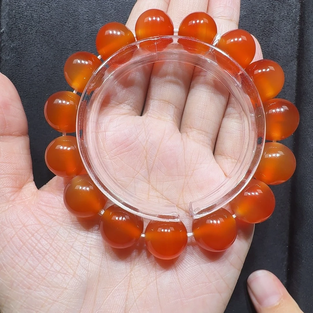 乖***d玛瑙/玉髓手链未镶嵌