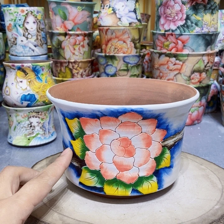 景德镇艺术手绘作品