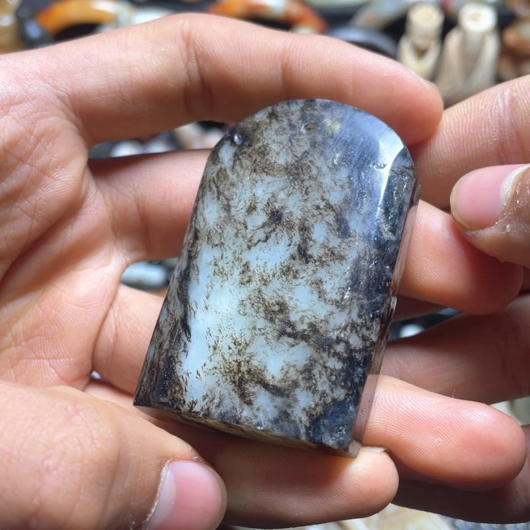 和田玉（糖玉）挂件未镶嵌大**穹