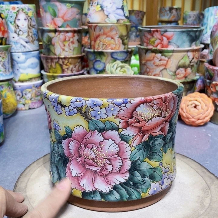 景德镇艺术手绘作品