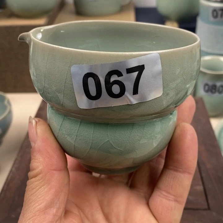 公道杯原硑釉,原产地汝瓷