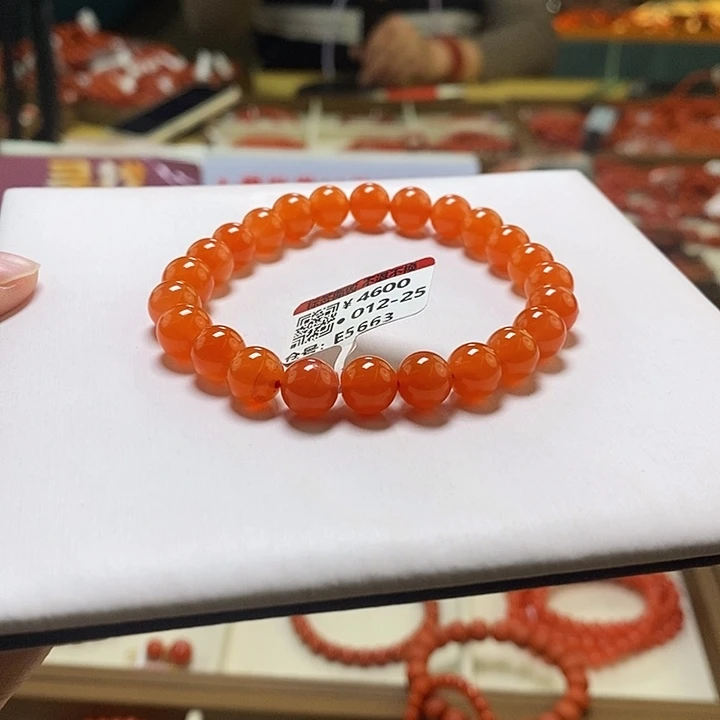 未镶嵌手串南红玛瑙