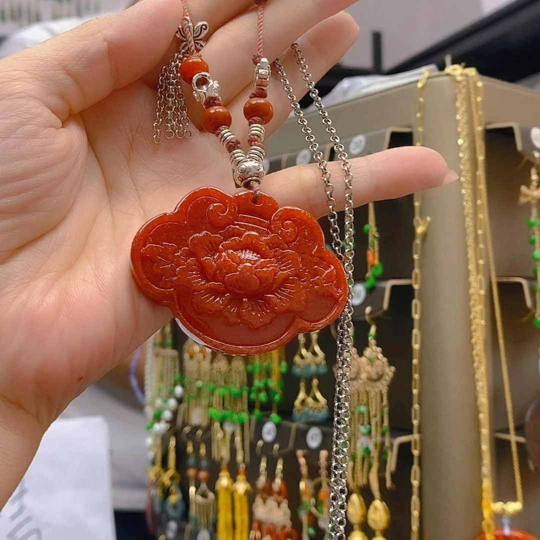 翡翠合金耳饰翡翠