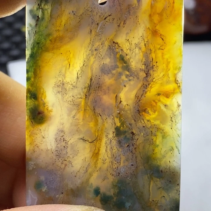 玛瑙/玉髓颈饰未镶嵌陈****石