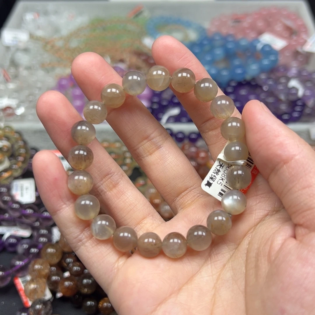 未镶嵌水晶手链卡9.2黑骨干强光127